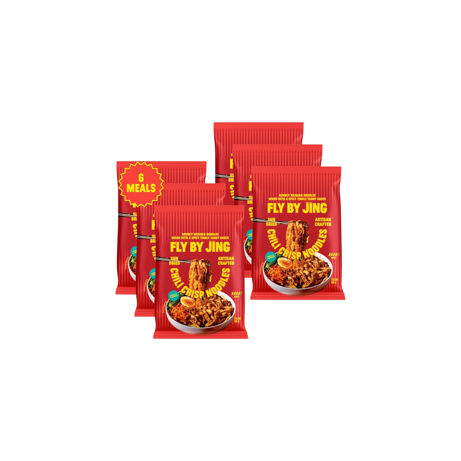 Chili Crisp Noodles by Fly By Jing