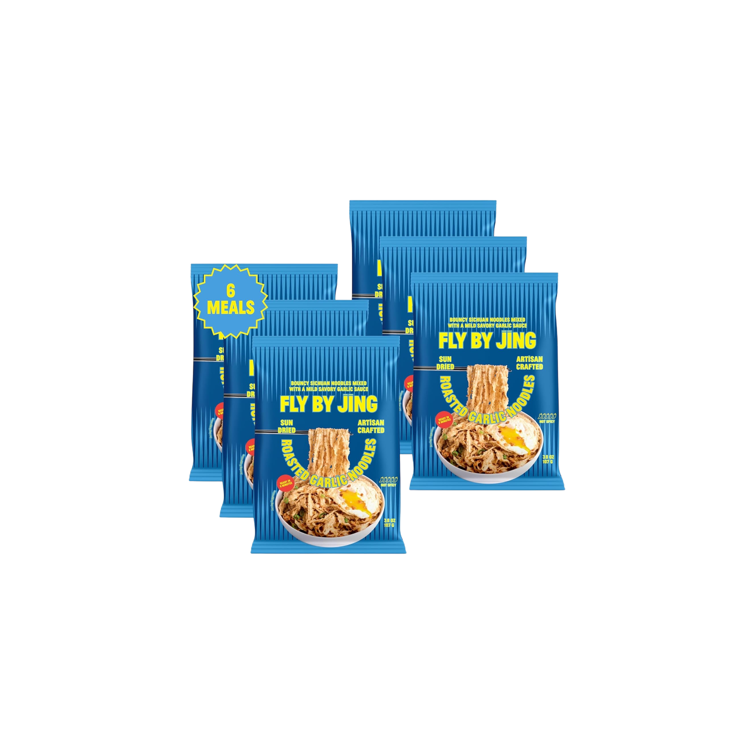 Roasted Garlic Noodles by Fly By Jing